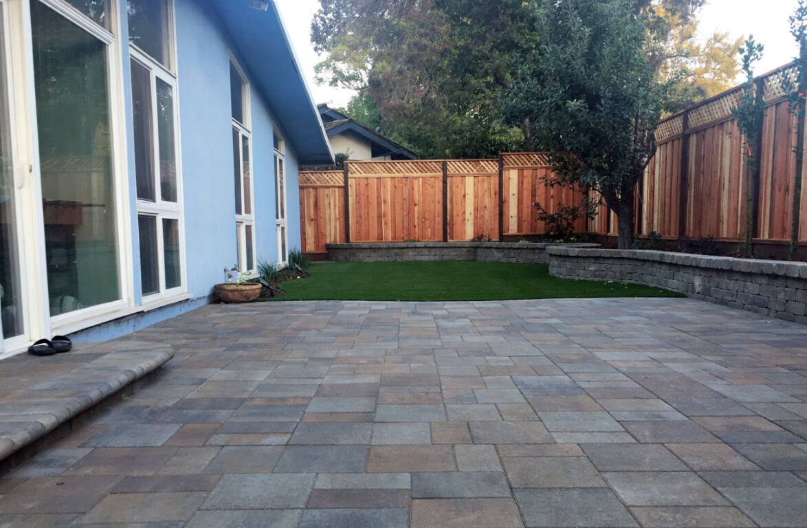 Durable concrete patio built to handle weather and everyday use